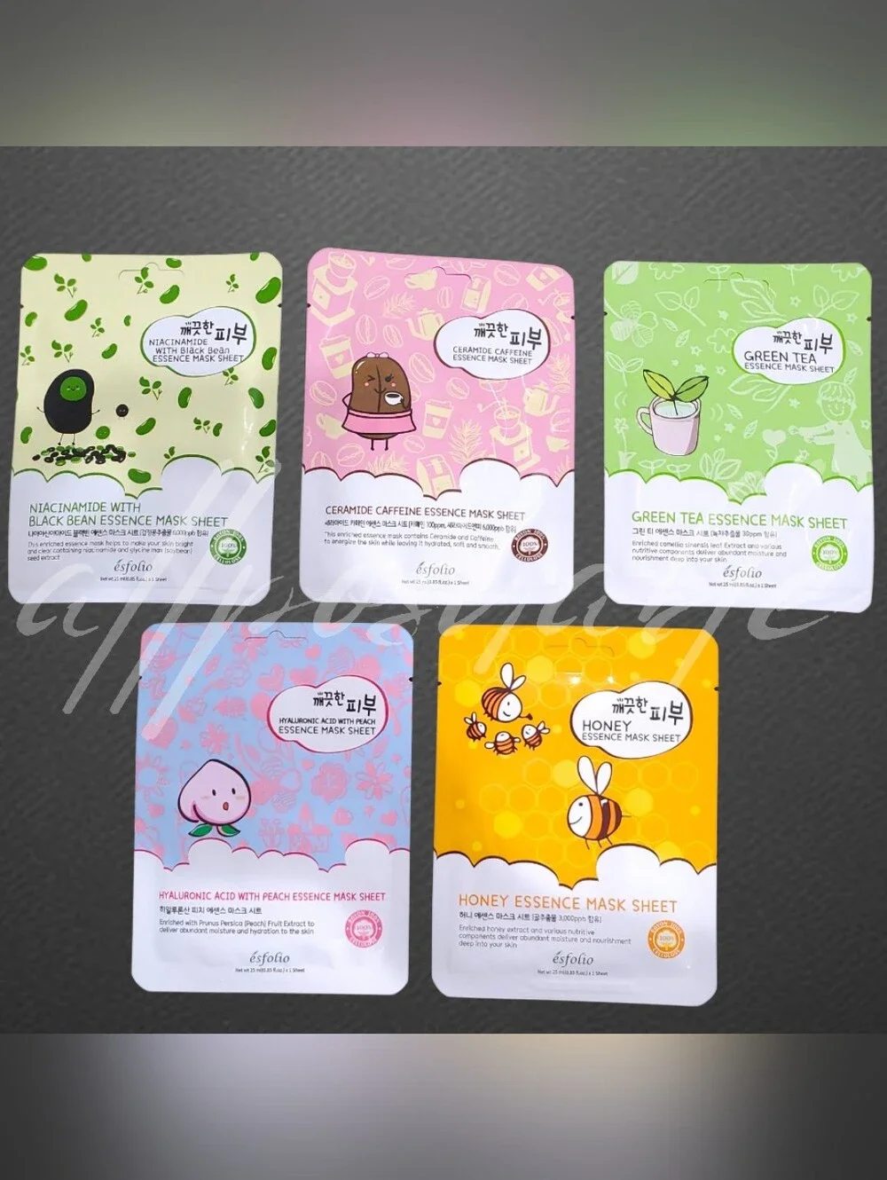 Korean Sheet Mask & Collagen Cream Bundle